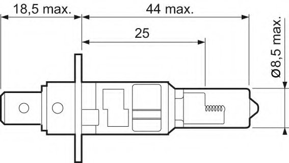 VALEO 032003 Bulb, cornering light